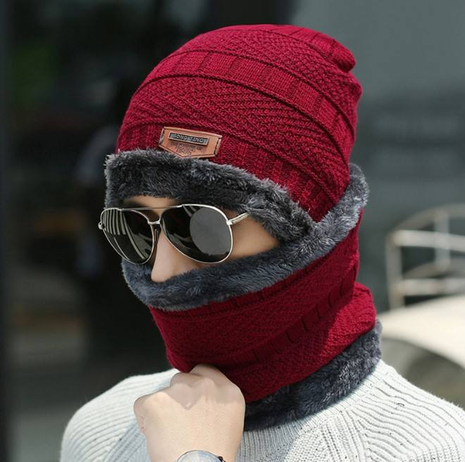 Scarf Beanie Set Made In China